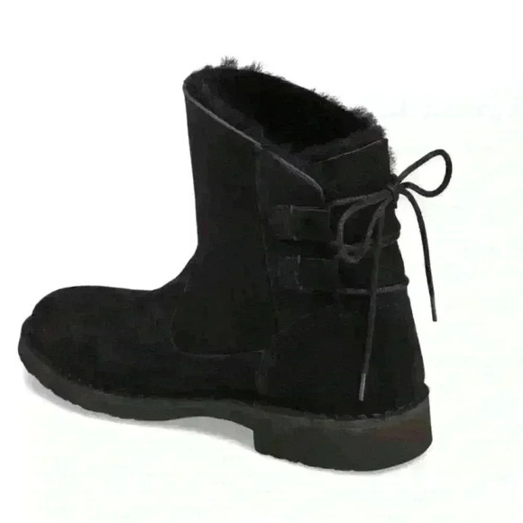 UGG Naiyah Lace Up Back Boots - Picture 3 of 7